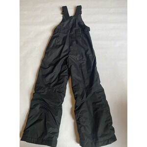 Colombia Kids Outgrown Grow System Black Snow Pants/ Suspenders Bib Small
